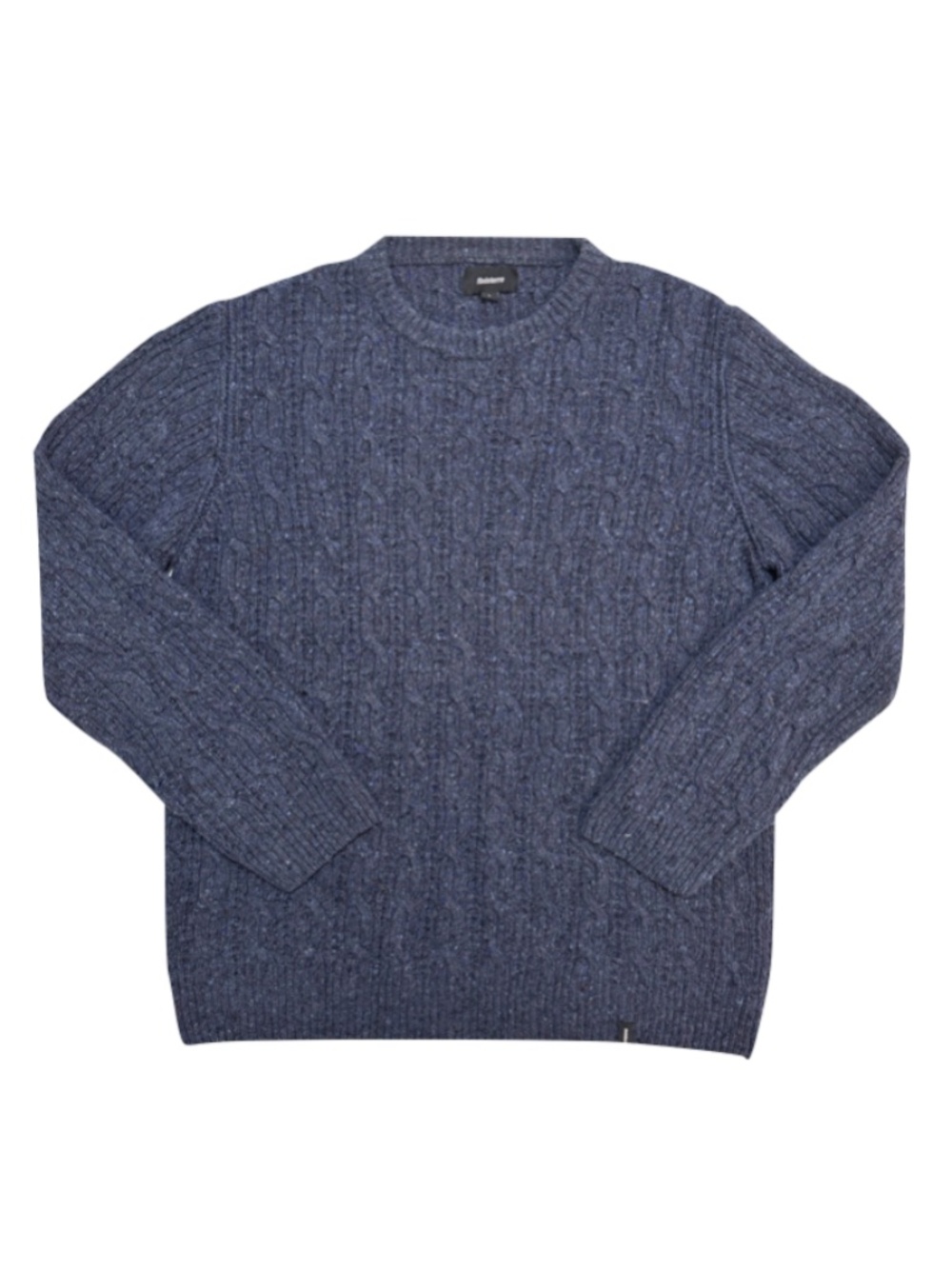Finisterre Polgarth Knitted Merino Wool Sweater Indigo Size